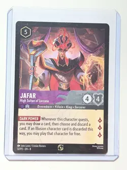 Disney Lorcana - Jafar High Sultan Of Lorcana - League Promo 32/P2 EN 8 - Image 1