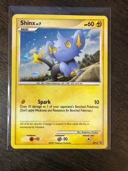2007 Shinx DP15 Black Star Promo Holo Pokemon Card - Image 1