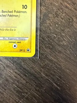 2007 Shinx DP15 Black Star Promo Holo Pokemon Card - Image 3