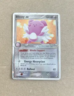 2005 Pokemon Unseen Forces Blissey Ex Holo Card 101/115 - Image 1