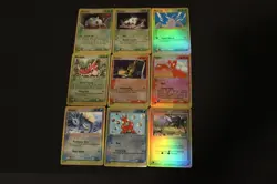 9 PL-DMG Pokemon Card Lot Reverse Holo EX Dragon(Nincada, Torchic, Horsea+) - Image 1