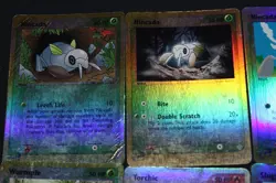 9 PL-DMG Pokemon Card Lot Reverse Holo EX Dragon(Nincada, Torchic, Horsea+) - Image 2