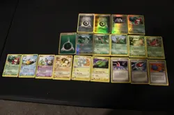 19 Pokemon Card Lot LP-DMG E-Reader EX Ruby & Sapphire,Dragon+(Rev Sceptile+) - Image 1