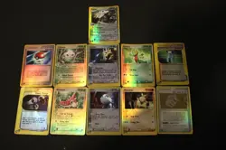 11 Pokemon Card Lot LP-DMG E-Reader Reverse Holos EX Ruby & Sapphire+(Aggron+) - Image 1