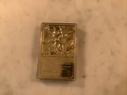 1999 Pokemon "Mewtwo" 23 Karat Gold Plated Special Edition Trading Card Collect - Image 3