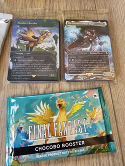 Mtg Final Fantasy Chocobo Bundle Complete With All Cards - Image 5