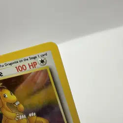 Pokemon Dragonite Fossil 4/62 Holo Rare Unlimited Card 1999 - Image 3