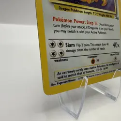 Pokemon Dragonite Fossil 4/62 Holo Rare Unlimited Card 1999 - Image 5