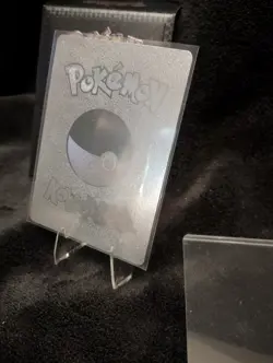 Evil Mewtwo Ultra Rare Silver Foil Fan Art Card - Image 2