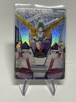 Resource Unicorn Gundam Foil - R-003 C+ NM - Gundam TCG Card Game - Image 1