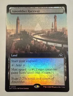 MTG Amonkhet Raceway Extended Foil - Aetherdrift - 0424 U DFT - Image 1