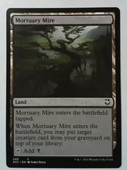 Mortuary Mire *Common* Magic MtG x1 AFC Commander Forgotten Realms - Image 1