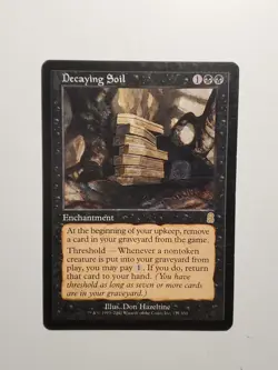 MtG Decaying Soil LP x1 - Odyssey - Image 1