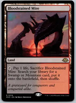 Bloodstained Mire R Modern Horizons 3 216 NM - Image 1