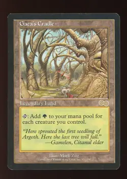 Urza's Saga Gaea's Cradle ~ Vintage MTG/Magic ~ LP Condition - Image 1