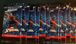 Magic The Gathering Marvel Spider-man Play Booster Lot of 12 - Image 1