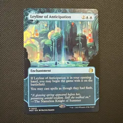 Leyline of Anticipation - Enchanting Tales Regular Rare - WOT 0023 MTG - Image 1