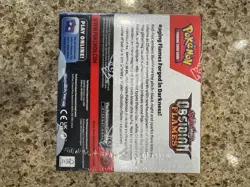 Pokemon Scarlet & Violet Obsidian Flames Booster Box Charizard Tyranitar 2023 - Image 3