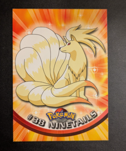 Pokemon Topps - #38 Ninetails Blue Label NM - Image 1
