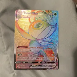 Pokemon TCG - Celebi VMAX Chilling Reign 199/198 Rainbow Holo Secret Rare NM - Image 2