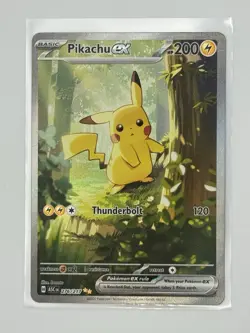 Pikachu EX 276/217 SIR Ascended Heroes Pokemon TCG English NM *Fresh Out Of Pack - Image 1