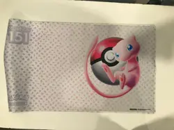 Pokemon 151 UPC Play Mat Mew Scarlet & Violet - Brand New - - Image 1