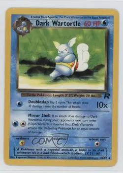 Dark Wartortle Pokemon Team Rocket #46 2000 - Image 1