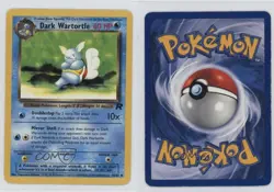 Dark Wartortle Pokemon Team Rocket #46 2000 - Image 3