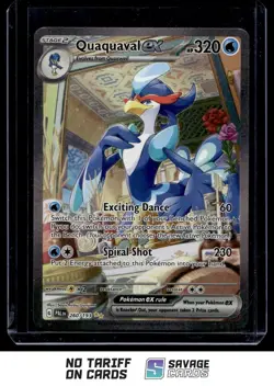 2023 Pokemon Scarlet & Violet - Paldea Evolved Quaquaval ex #260/193 Special - Image 1