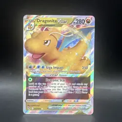 Pokemon Dragonite VSTAR #050/078 Pokemon GO Ultra Rare Holo - Image 1