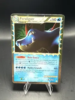 Pokemon Feraligatr Prime 108/123 Heartgold & Soulsilver Holo - Image 1
