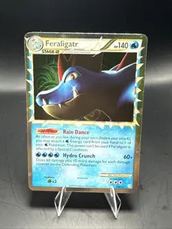 Pokemon Feraligatr Prime 108/123 Heartgold & Soulsilver Holo - Image 2