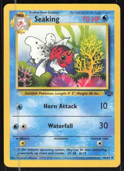 Pokemon TCG Jungle #46/64 Seaking LP - Image 1