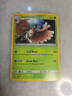 Decidueye SM55 Black Star Promo Cosmos Holo Pokemon TCG HOLO Pack Fresh - Image 1