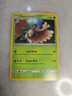 Decidueye SM55 Black Star Promo Cosmos Holo Pokemon TCG HOLO Pack Fresh - Image 2