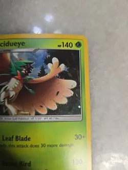 Decidueye SM55 Black Star Promo Cosmos Holo Pokemon TCG HOLO Pack Fresh - Image 4
