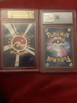 Pokemon Slabs Japanese Bgs 9.5 Cgc 10 - Image 3