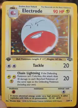 Pokemon TCG Jungle Set Personal Collection Holo, 1st Edition, ++ - Image 5