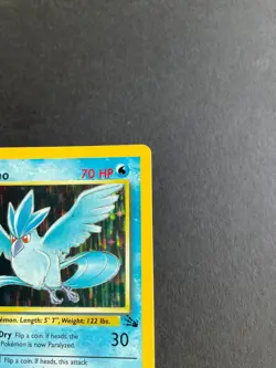 Articuno Fossil Set Unlimited 2/62 HOLO Rare Pokemon 1999 NEVER PLAYED - Image 4