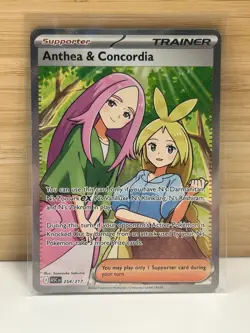 Anthea and Concordia 254/217 Ascended Heroes Pokemon TCG Full Art Trainer - Image 1