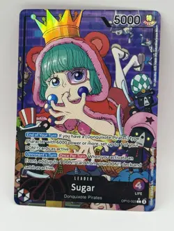 One Piece TCG Sugar - Royal Blood OP10-003 - Leader - ALT ART NM! NEVER PLAYED! - Image 1