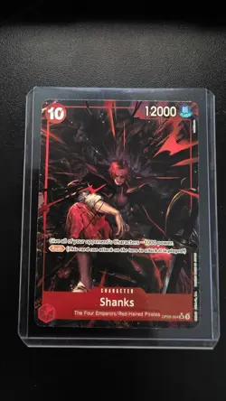 Shanks Alt Art Super Rare - Emperors in the New World #OP09-004 SR One Piece TCG - Image 1