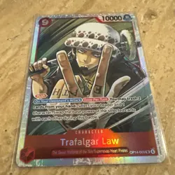 Trafalgar Law One Piece Alt Art OP14-009 (SR) NM-M English - Image 1