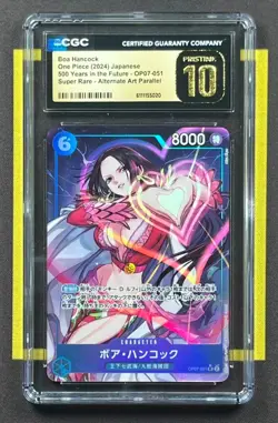 2024 One Piece 500 Years in the Future OP07-051 SR Boa Hancock CGC 10 FCZX - Image 1