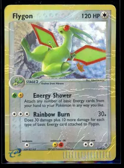 2003 EX - Dragon Flygon Reverse Holo Rare #4 Pokemon Card - Image 1