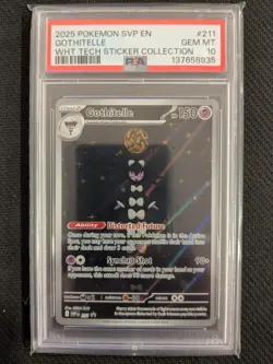Gothitelle 211 Sv: Scarlet & Violet Promo Cards Holo PSA 10 - Image 1