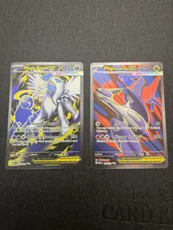 Pokemon Mega Absol EX & Mega Latias EX XY Holo Mega Evolution TCG Cards Lot - Image 1