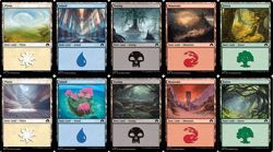 Magic: the Gathering Basic Lands 25 Card lot - Image 1