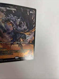 Super Shredder Showcase Foil Card #0285 MTG LP - Image 2