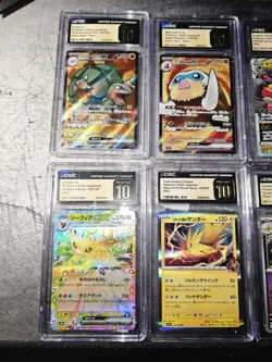 LOT POKEMON GRADED CGC CARDS 19 TOTAL (Japanese) - Image 1